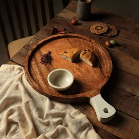 Wooden Cheese Board/Cutting Board- 14x9"